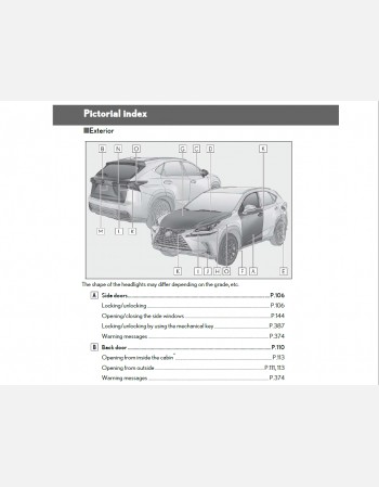 2018 lexus nx 300h owners manual